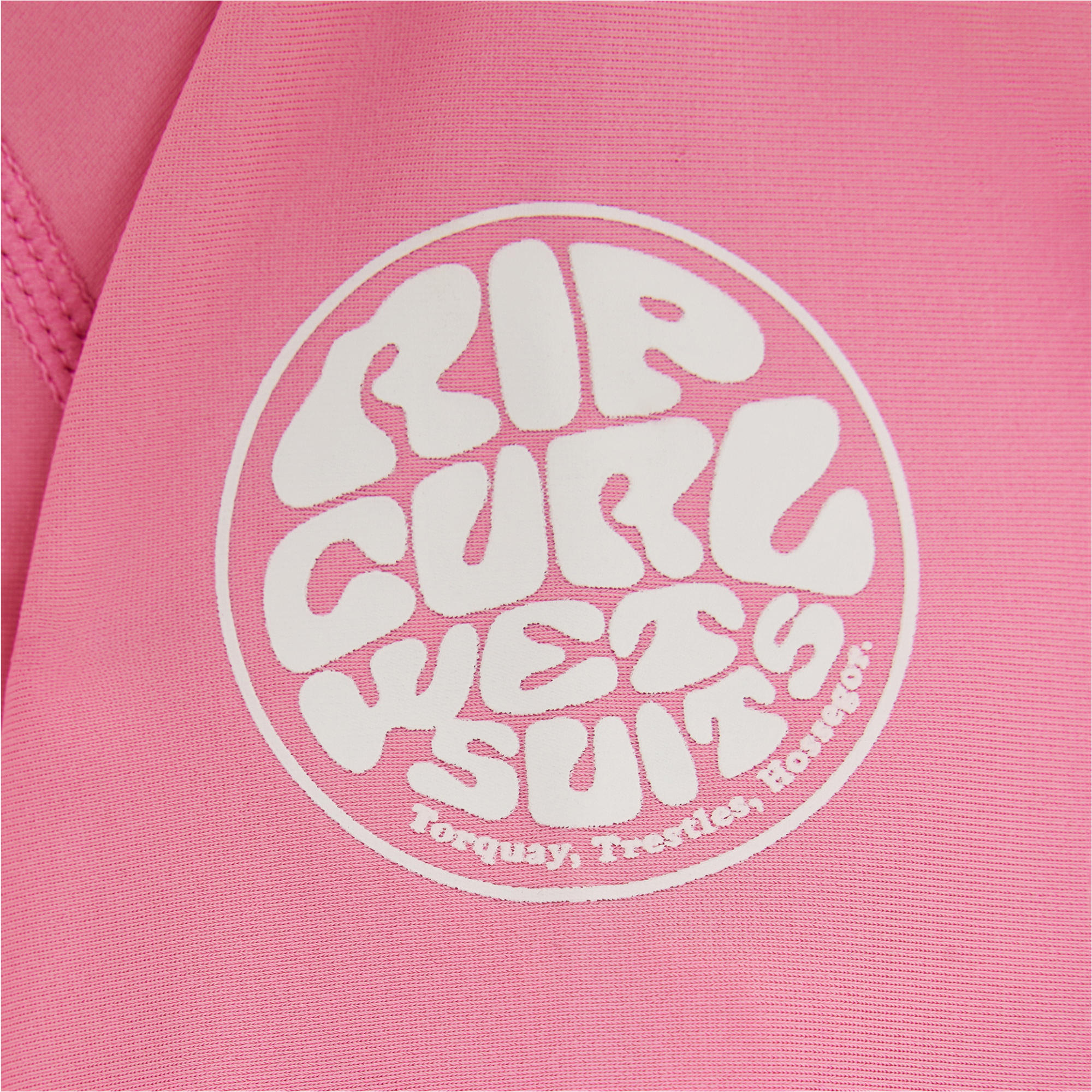 2026 Rip Curl Junior Classic Surf Long Sleeve Rash Vest 14DGRV - Begonia Pink